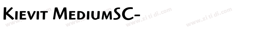 Kievit MediumSC字体转换 Kievit MediumSC字体转换